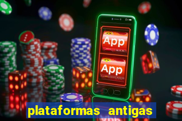 plataformas antigas de jogos