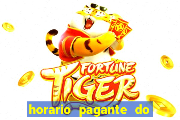 horario pagante do coelho fortune