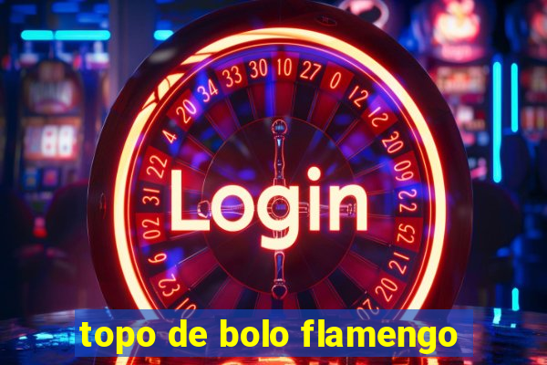 topo de bolo flamengo