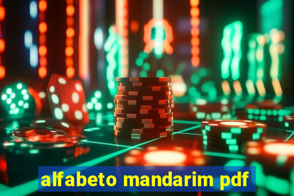 alfabeto mandarim pdf