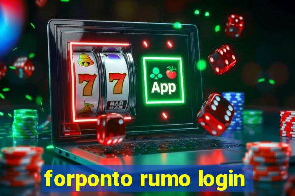 forponto rumo login