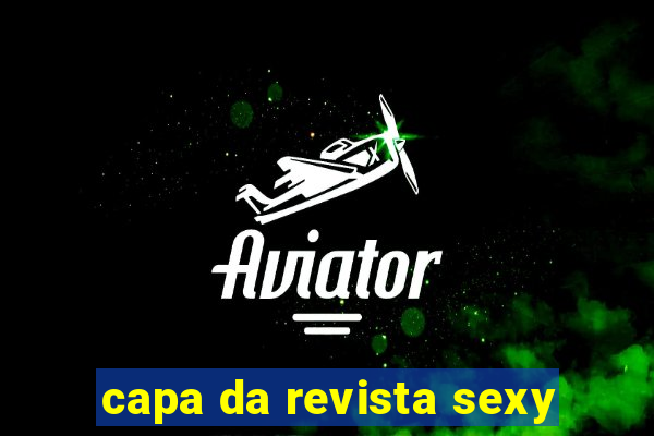 capa da revista sexy