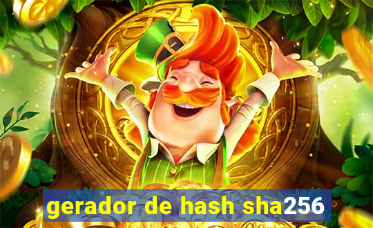 gerador de hash sha256