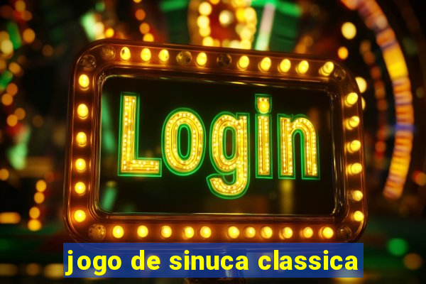 jogo de sinuca classica