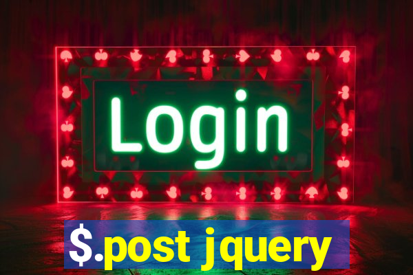 $.post jquery