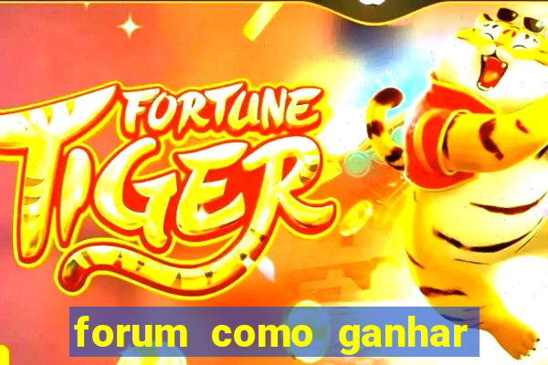 forum como ganhar na loteria